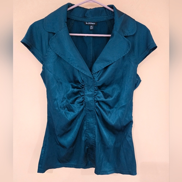 le chateau Tops - Satin stretch blouse